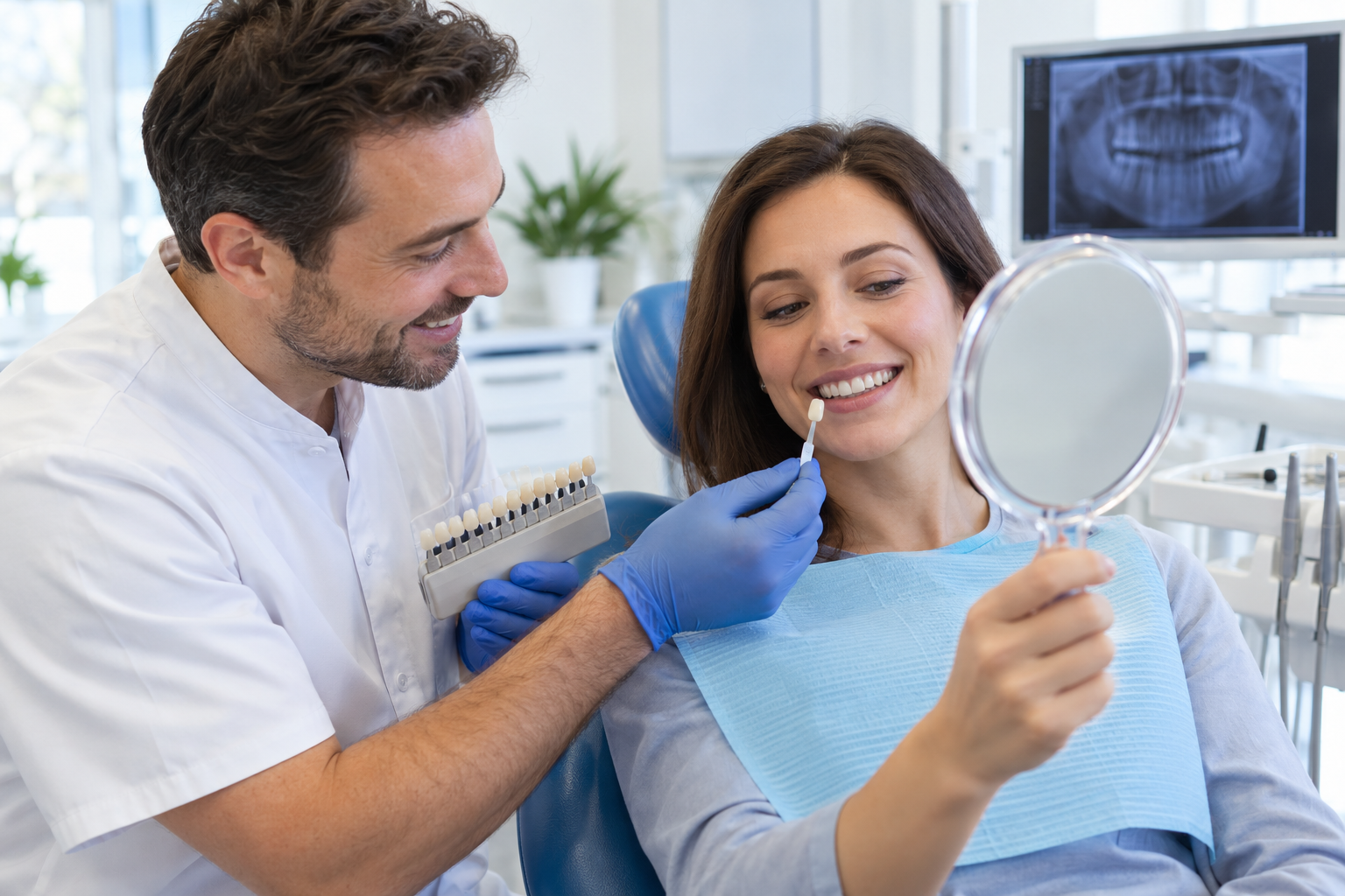 Imagem representativa de coroa dentária